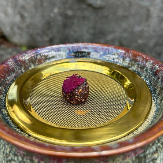 Räucher-Stövchen "FUMO" mit Sieb