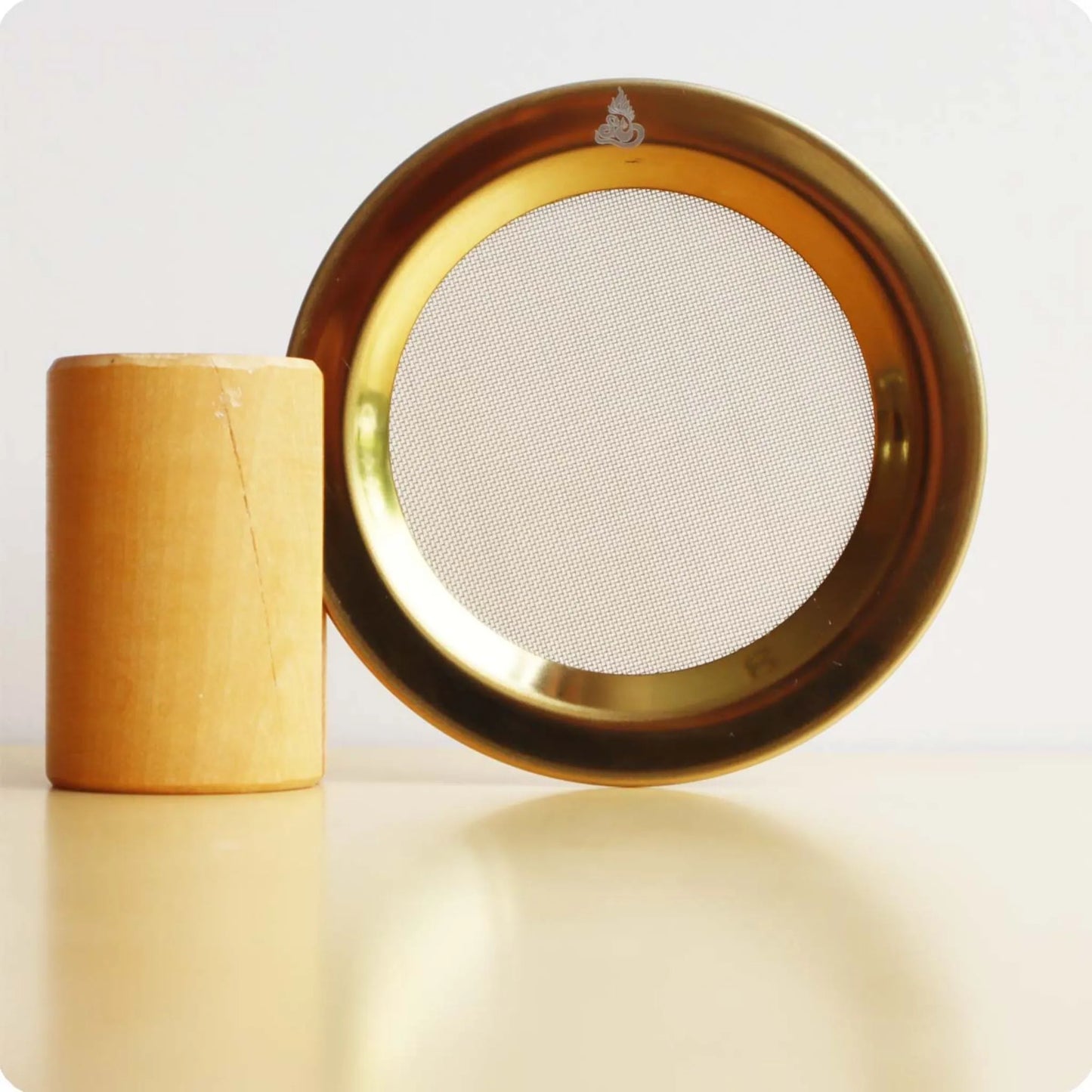 Räucher- Sieb Messing