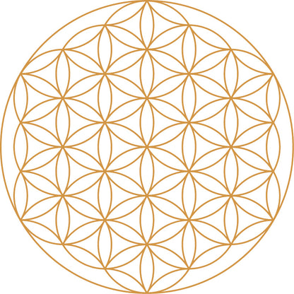 Karaffe Golden Alladin - Blume des Lebens (1,3l)