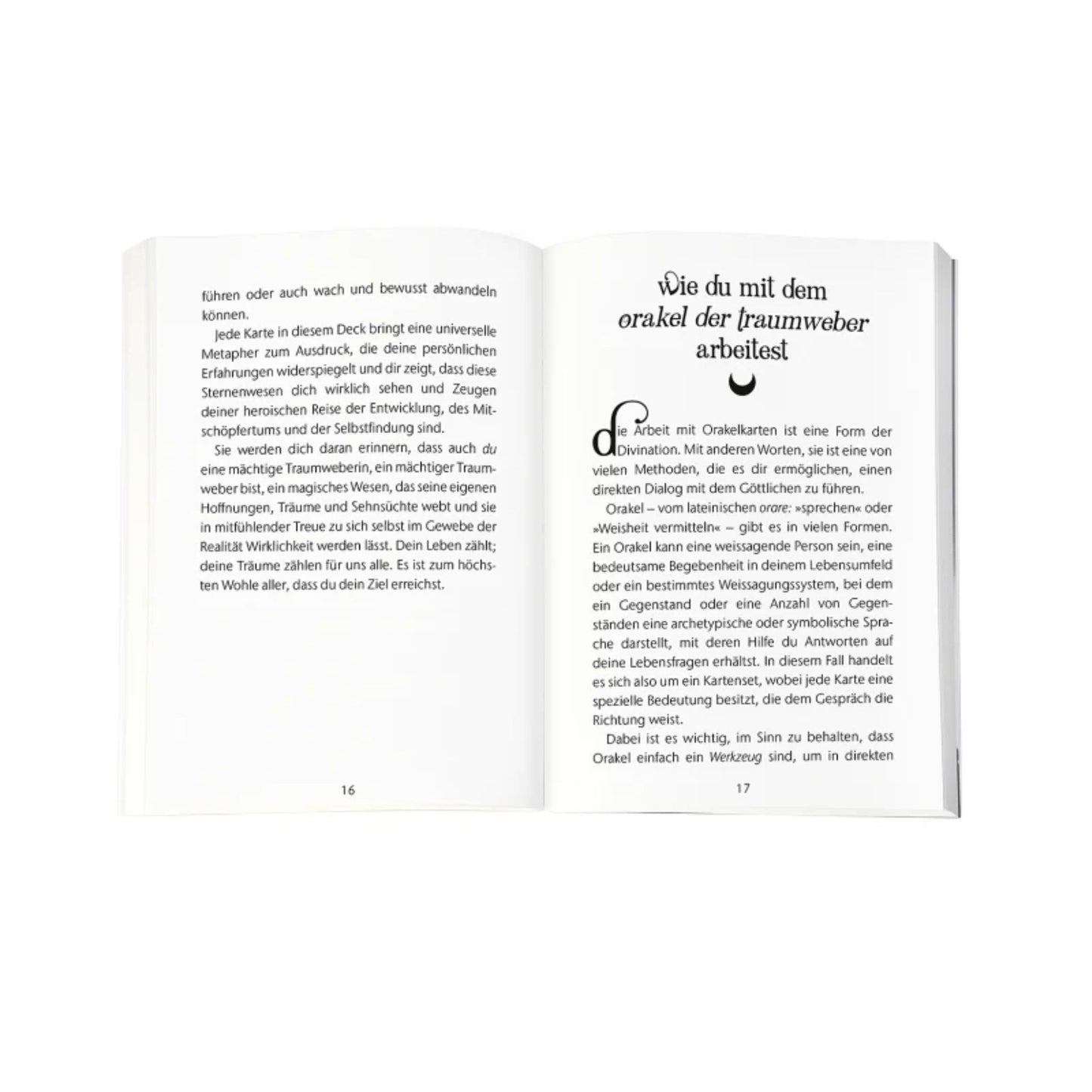 Kartenset: "Das Orakel der Traumweber"