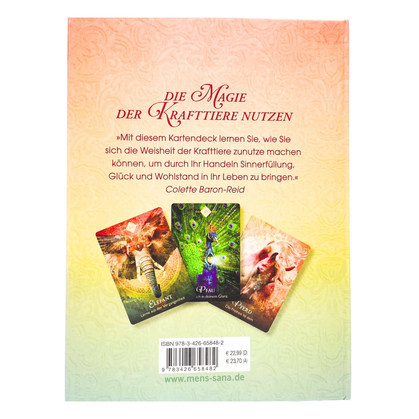 Kartenset: "Das Orakel der Krafttiere"
