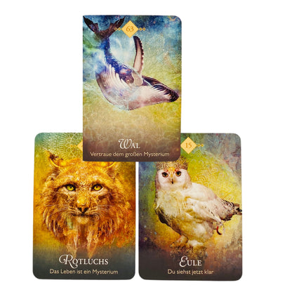 Kartenset: "Das Orakel der Krafttiere"