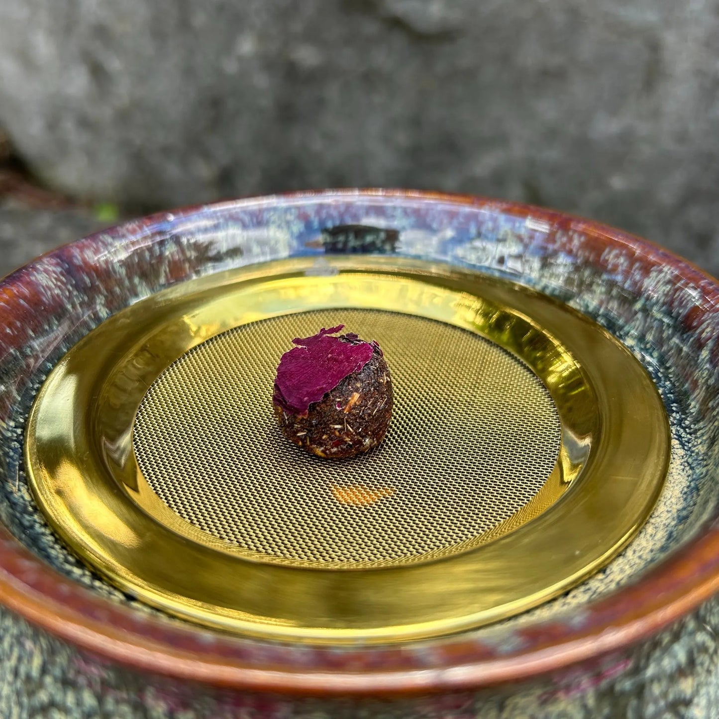 Räucher-Stövchen "FUMO" mit Sieb