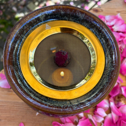 Räucher-Stövchen "FUMO" mit Sieb