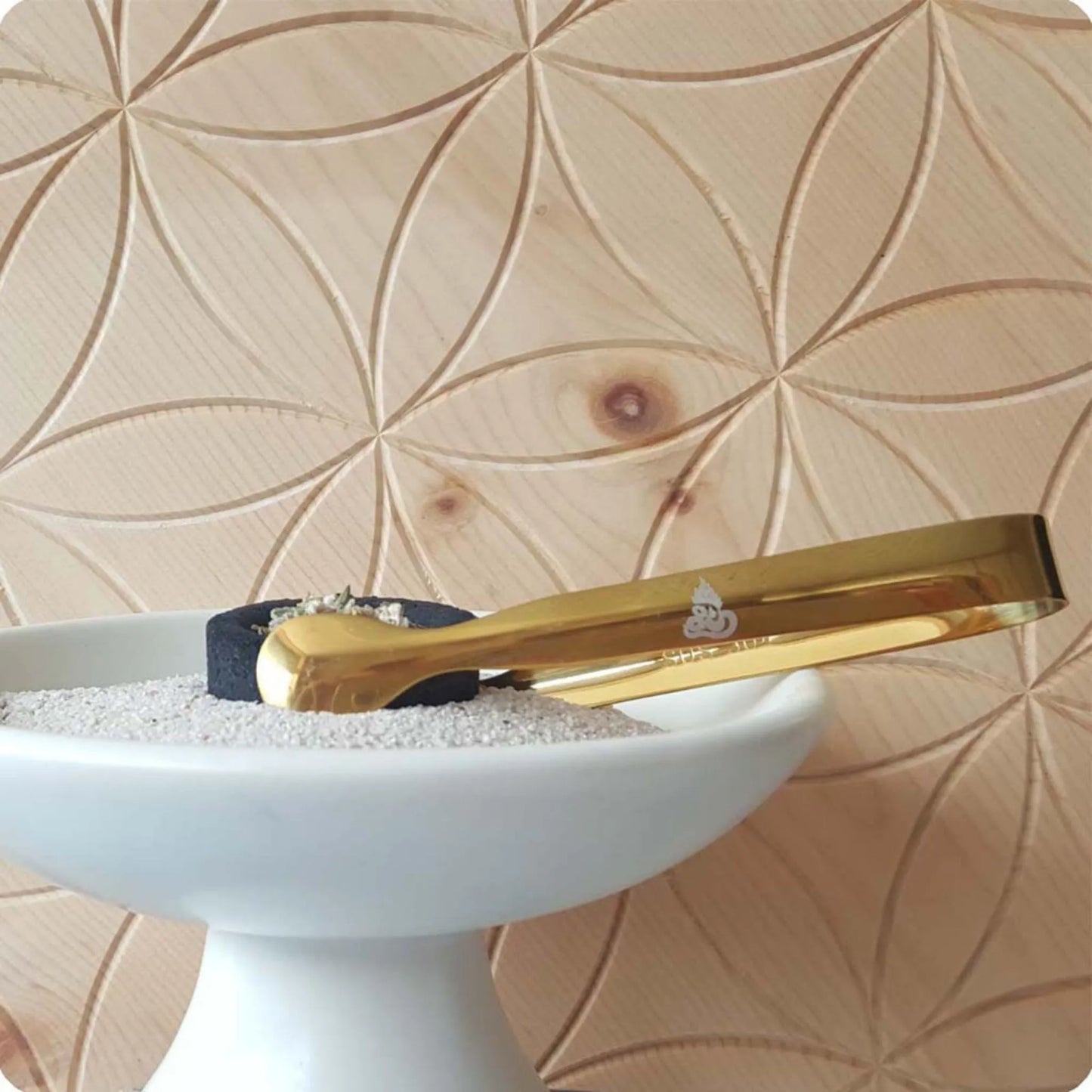 Räucher-Zange Messing