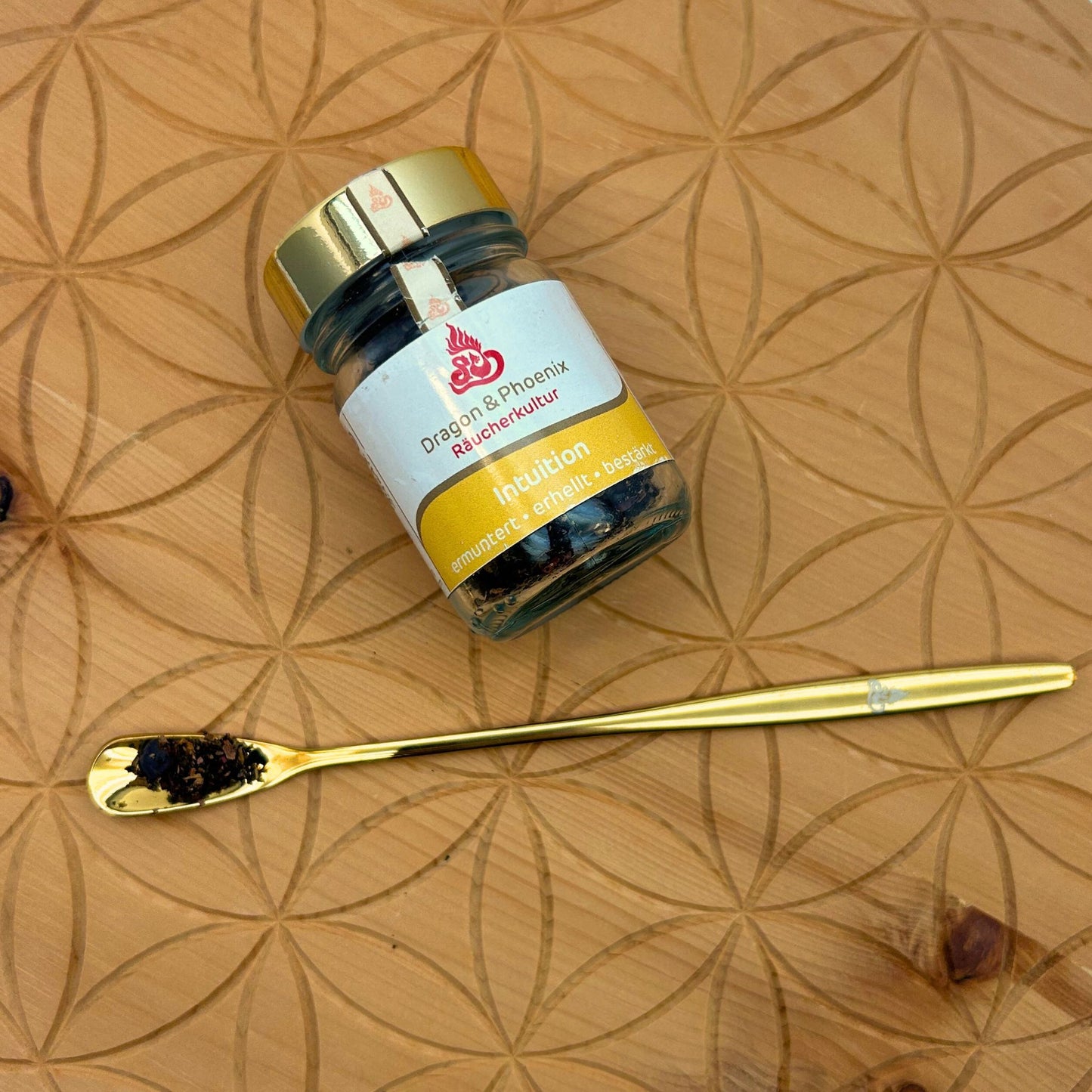 Räucherlöffel Messing