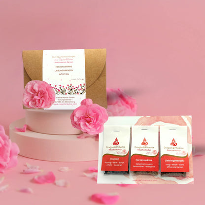 Räucher-Geschenk-Set Rosenzauber