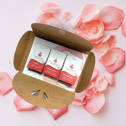 Räucher-Geschenk-Set Rosenzauber