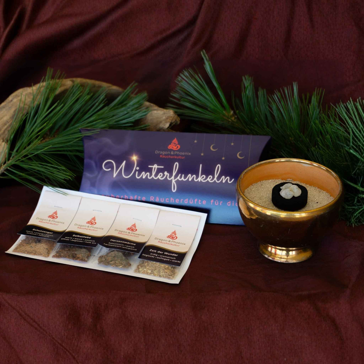 Räucher-Geschenk-Set Winterfunkeln